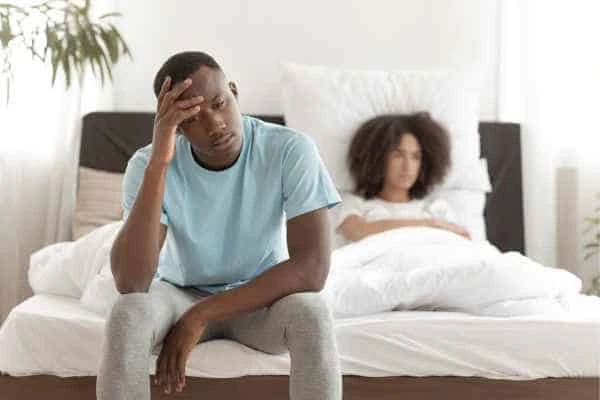 Man upset about ED symptoms Derby
