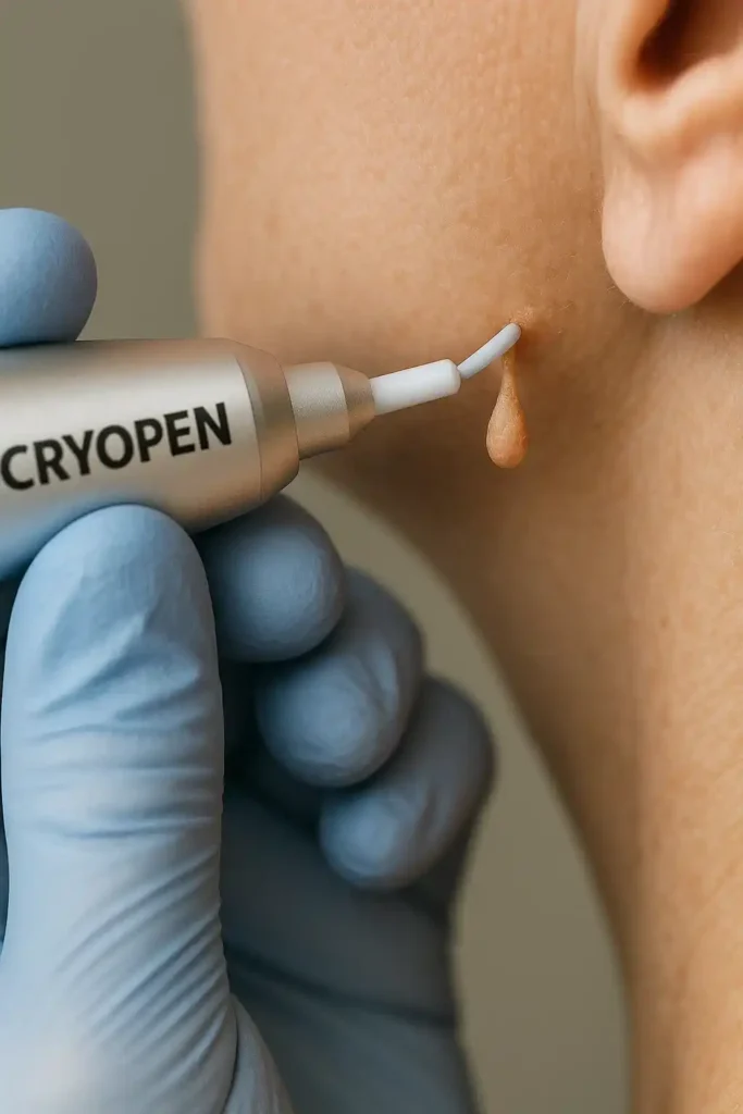 Cryopen for skin tags removal Derby speak to our team today!