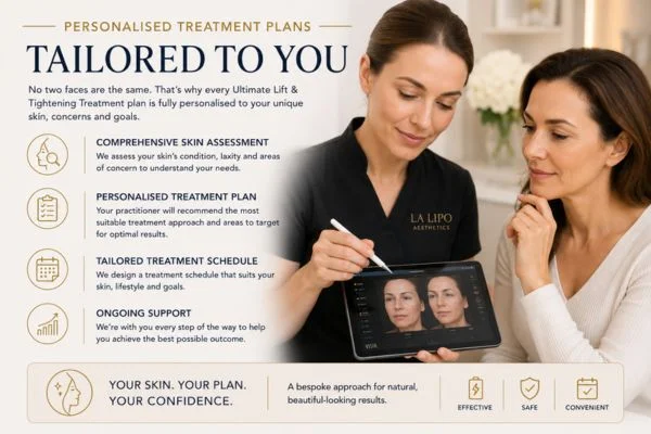 book a consultation about your ultimate lift and tighten treatment Derby